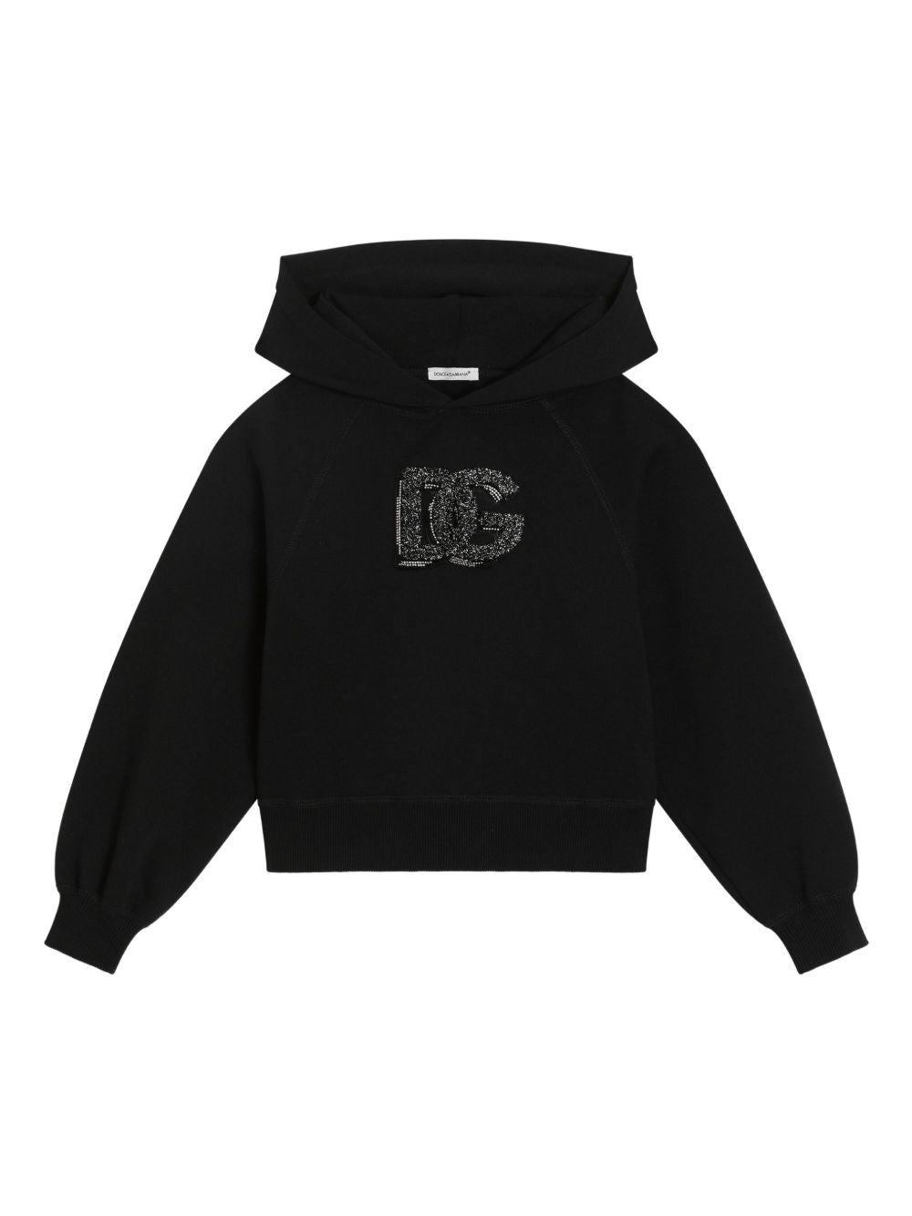 Felpa nera per bambino L5JWCBG7PHM N0000 Dolce & Gabbana Kids 