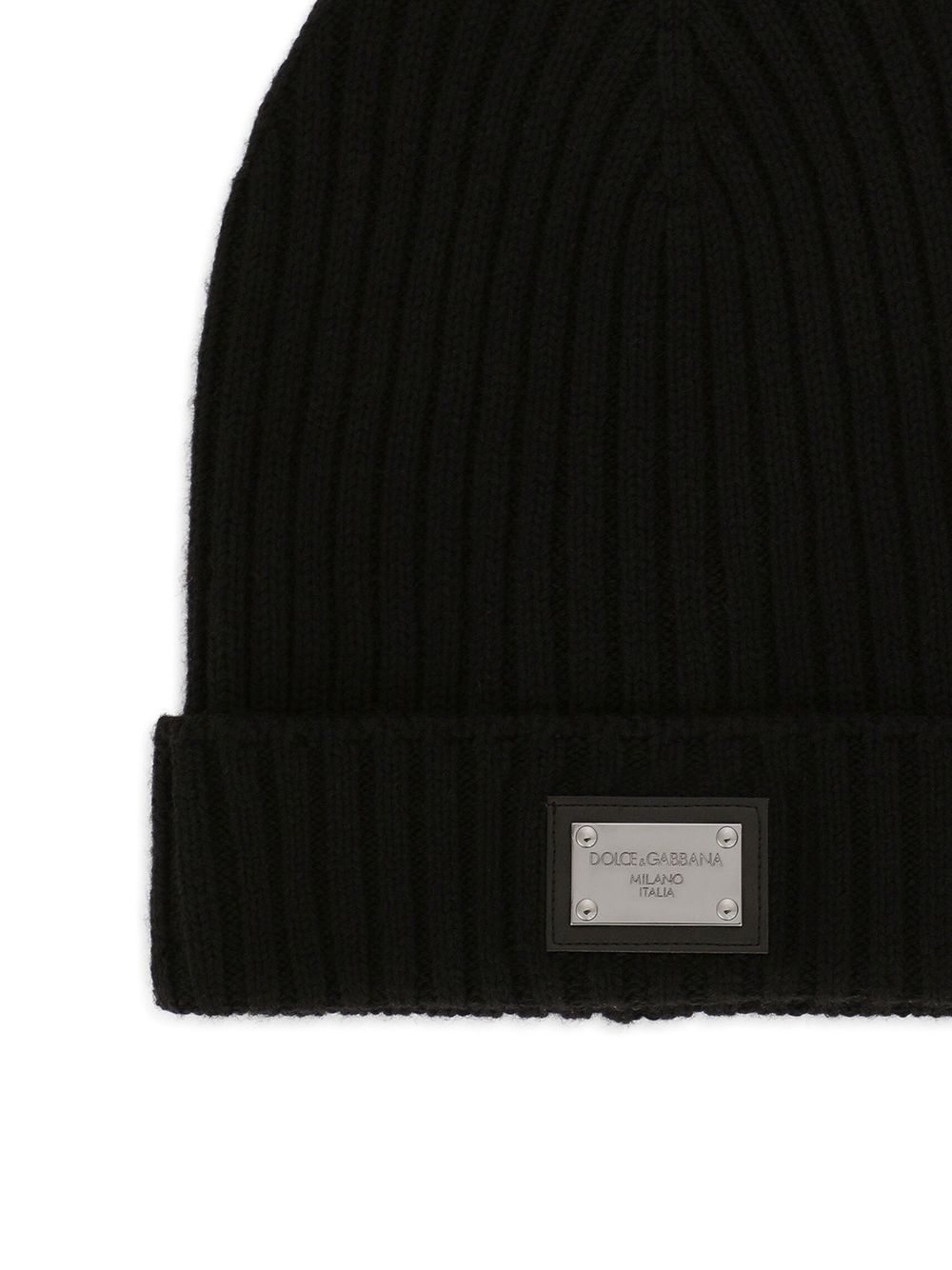 Cappello nero per bambino LBKH82JCVD6 N0000 Dolce & Gabbana Kids 