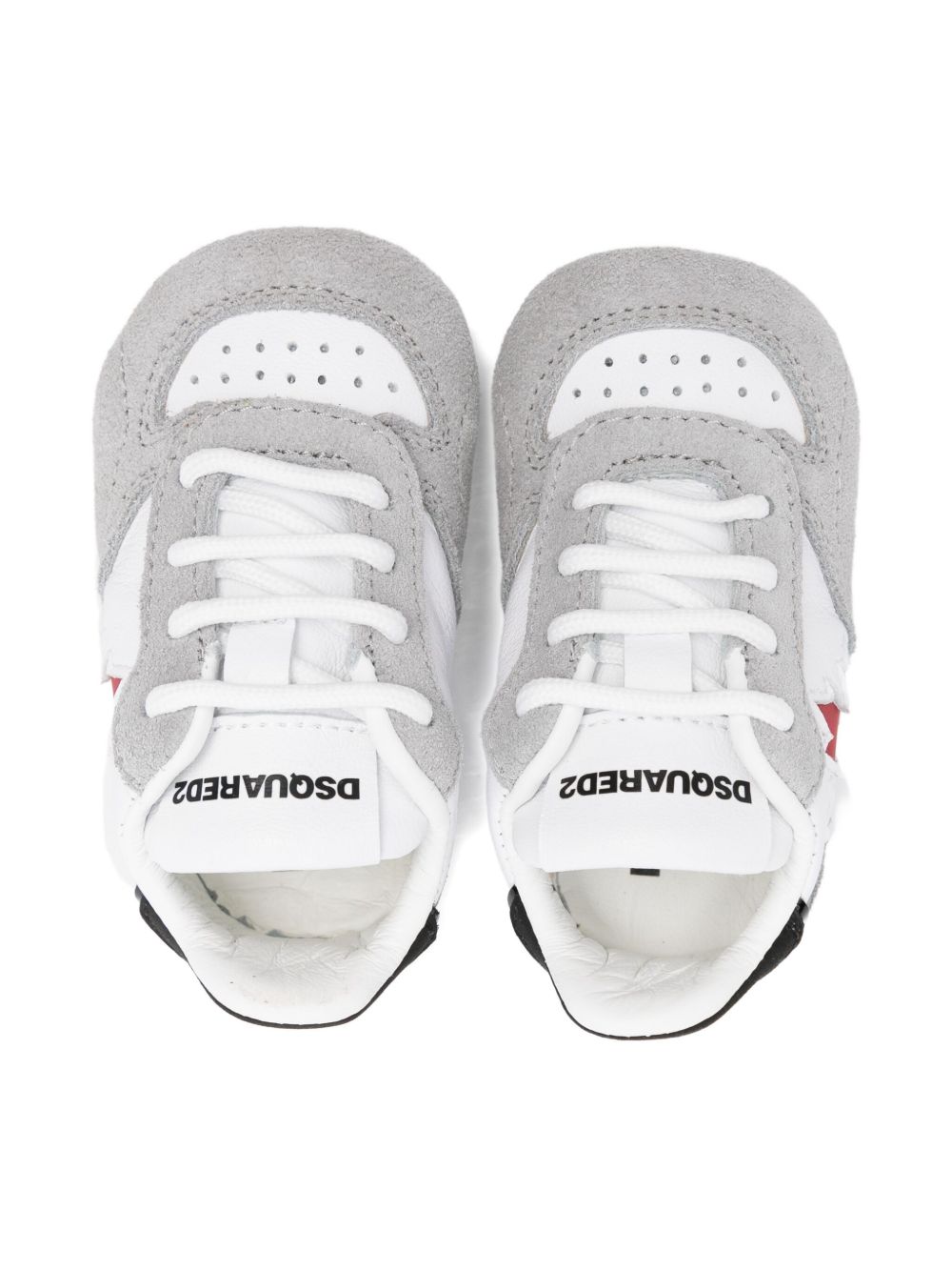 Sneakers grigie/bianche per neonato 81358 01 Dsquared2 Kids 