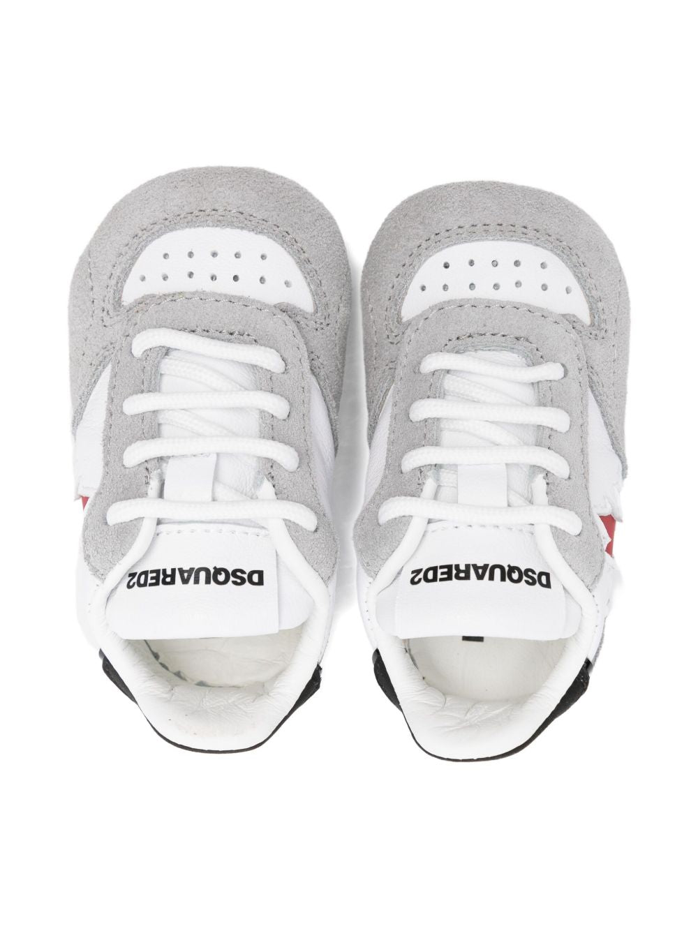 Sneakers grigie/bianche per neonato 81358 01 Dsquared2 Kids 