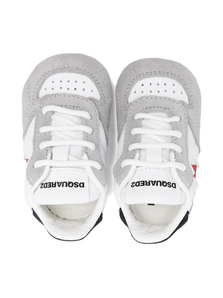 Sneakers grigie/bianche per neonato 81358 01 Dsquared2 Kids 