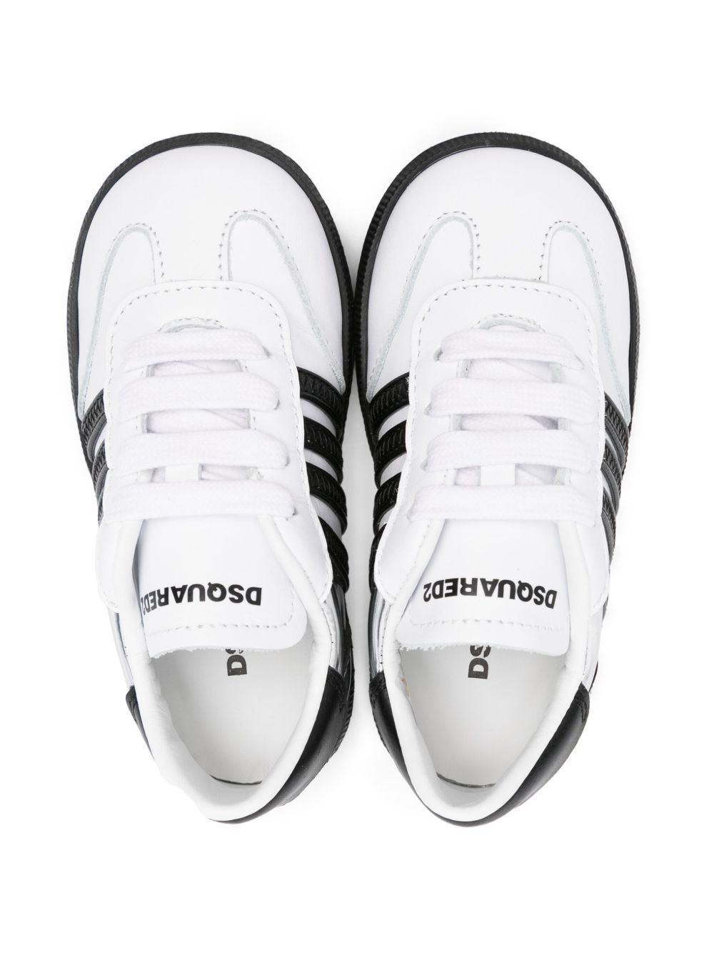 Sneakers bianche/nere per bambino 81387 01 Dsquared2 Kids 