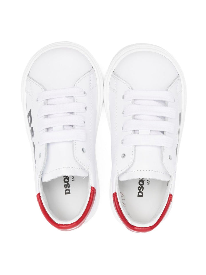 Sneakers bianche per bambino 81389 01 Dsquared2 Kids 