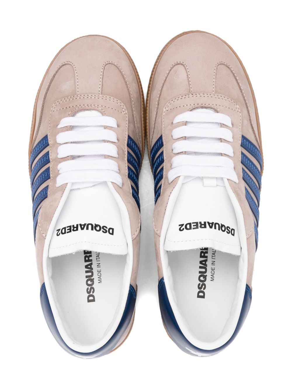Sneakers bianco sporco per bambino 81471 02 Dsquared2 Kids 