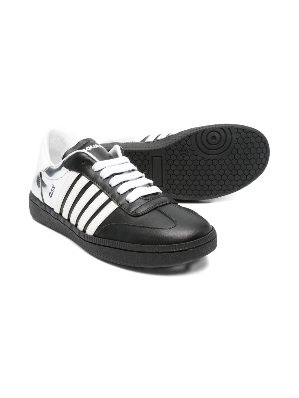 Sneakers nere/bianche per bambino 81472 02 Dsquared2 Kids 