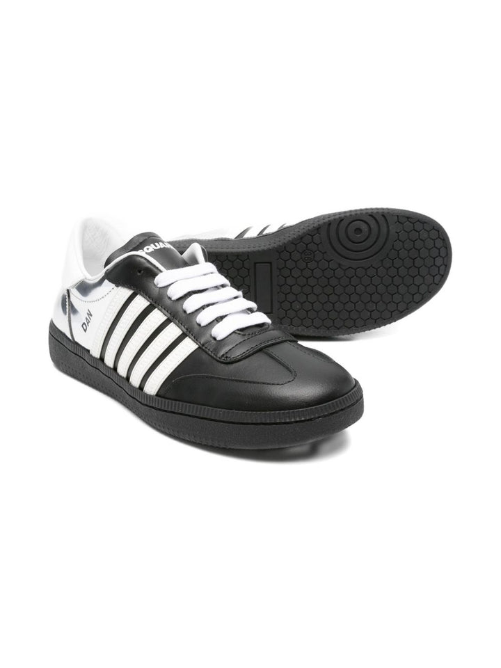 Sneakers nere/bianche per bambino 81472 02 Dsquared2 Kids 