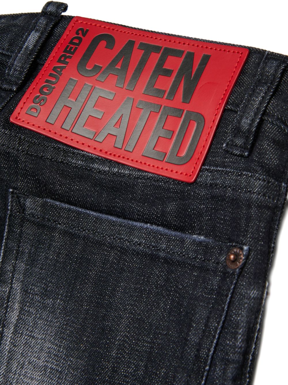 Jeans neri per bambino DQ0236D0AEQ DQ02 Dsquared2 Kids 
