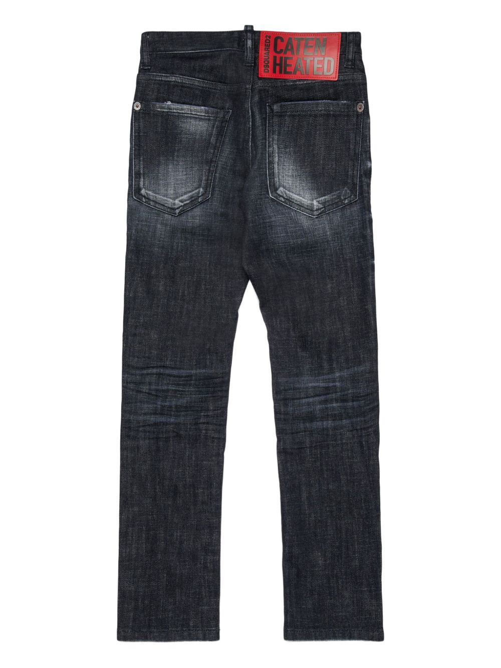 Jeans neri per bambino DQ0236D0AEQ DQ02 Dsquared2 Kids 