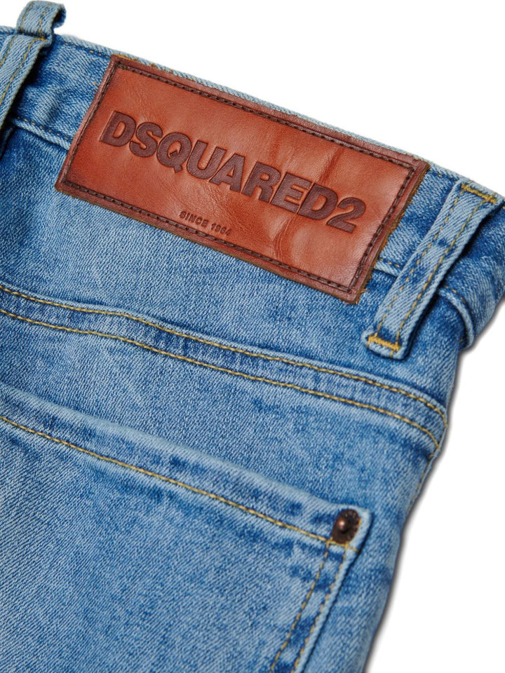 Jeans azzurro per bambino DQ0236D0AET DQ01 Dsquared2 Kids 