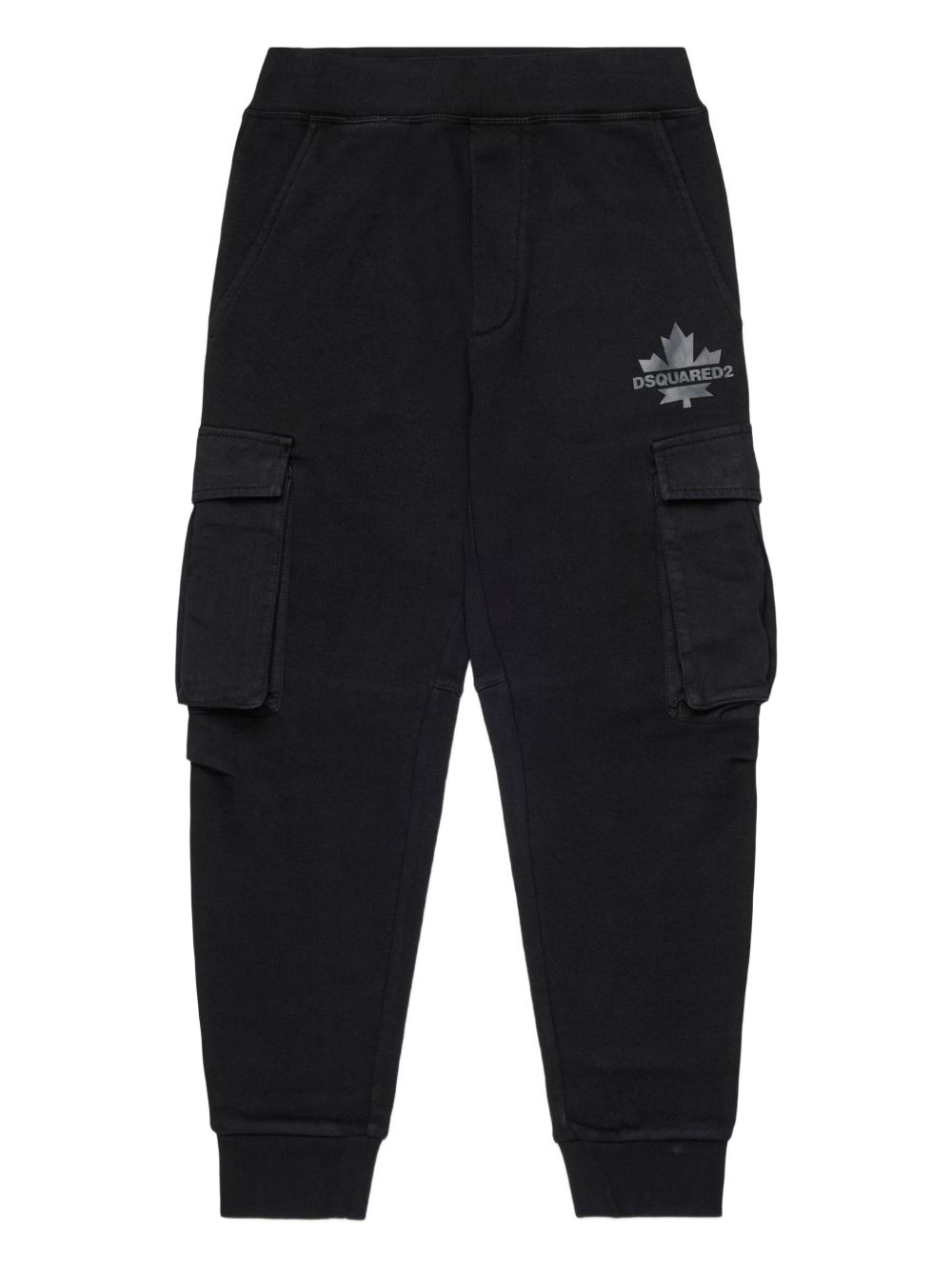 Pantalone nero per bambino DQ2721D0AC6 DQ900 Dsquared2 Kids 