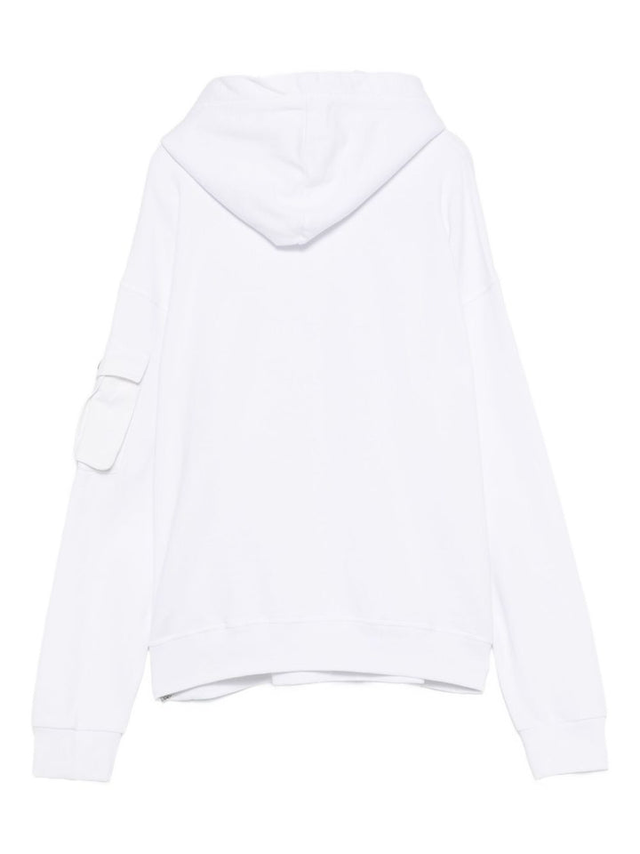 Felpa bianca per bambino DQ2735D0AC6 DQ100 Dsquared2 Kids 