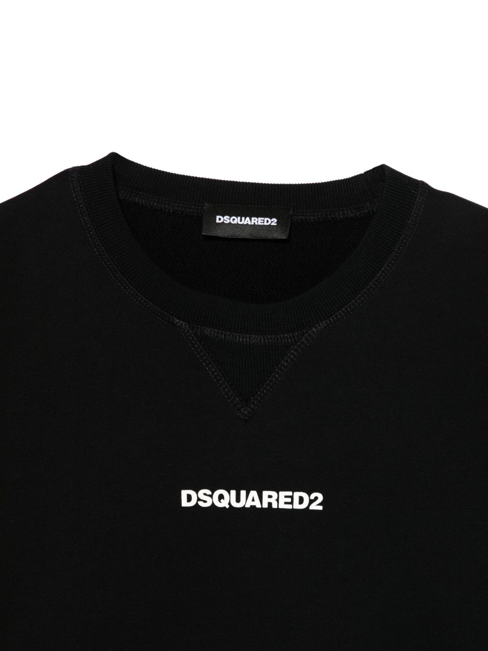 Felpa nera per bambino DQ2739D0094 DQ900 Dsquared2 Kids 