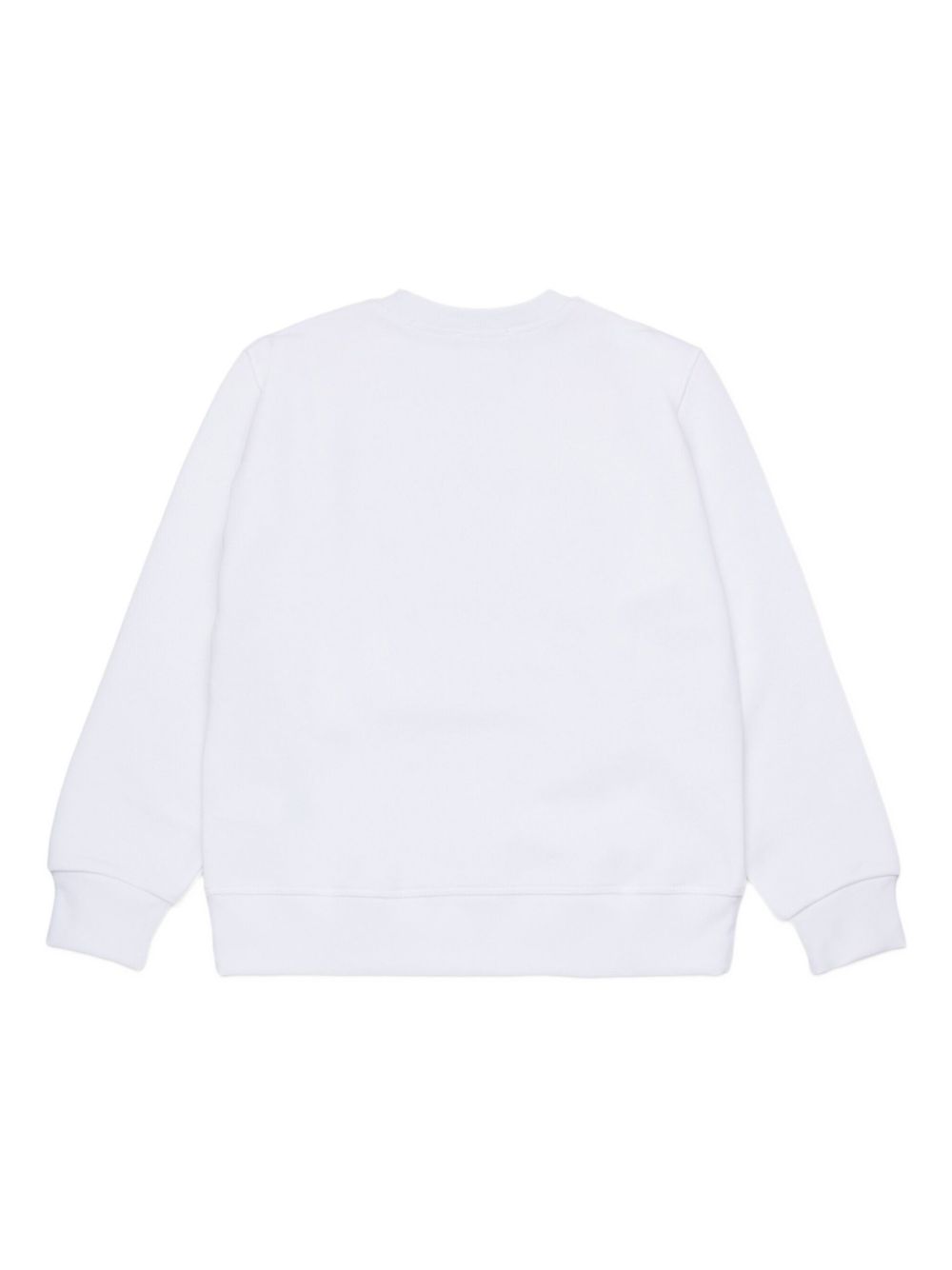 Felpa bianca per bambino DQ3005D00ZF DQ100 Dsquared2 Kids 