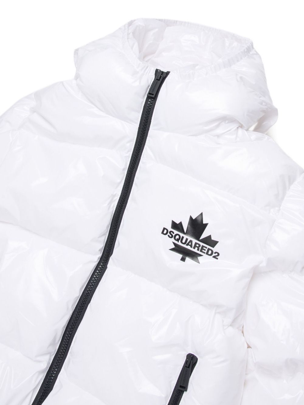 Giubbotto bianco per bambino DQ3042D0ADY DQ100 Dsquared2 Kids 