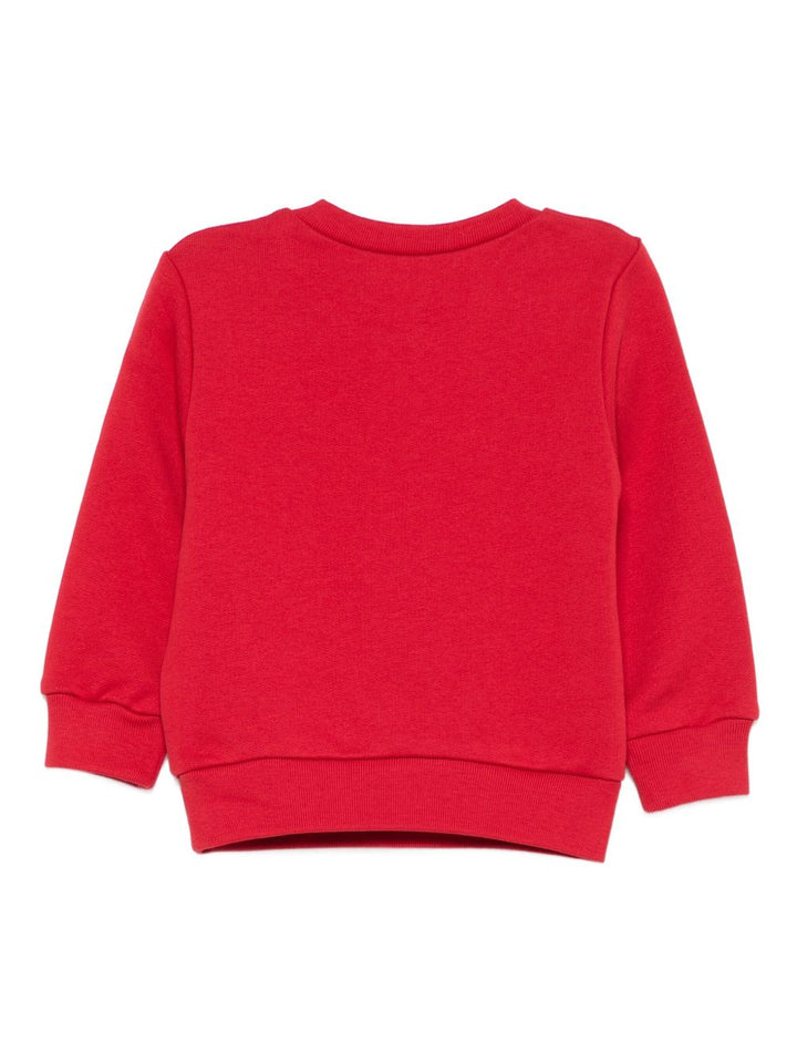 Felpa rossa per neonato DQ3096D00ZF DQ423 Dsquared2 Kids 