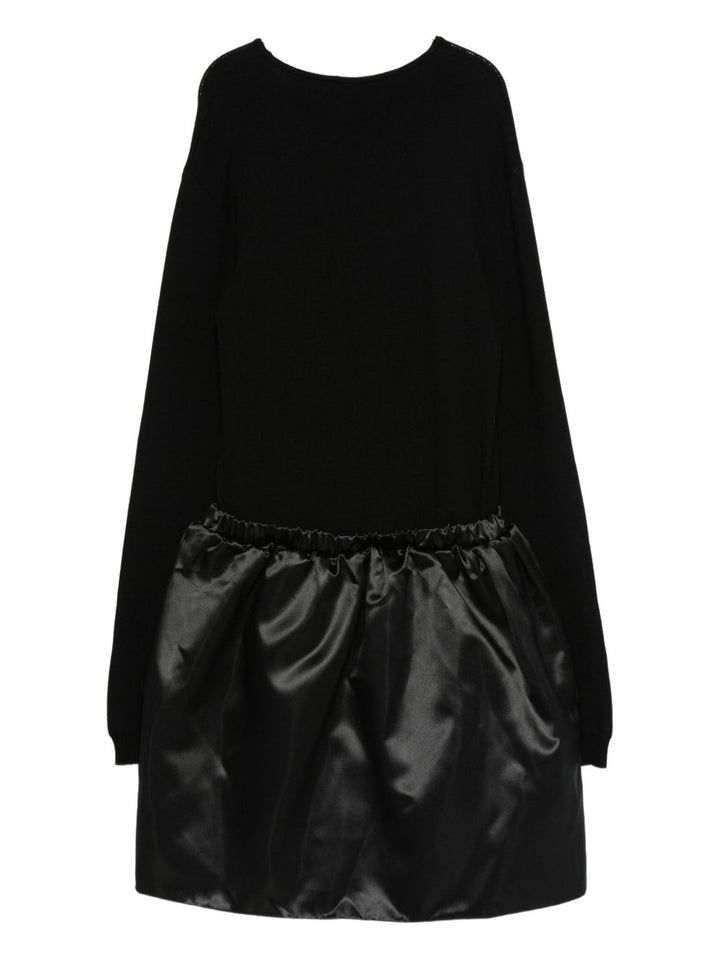 Abito nero per bambina EFAB6320NY031 N000 Elisabetta Franchi Kids 