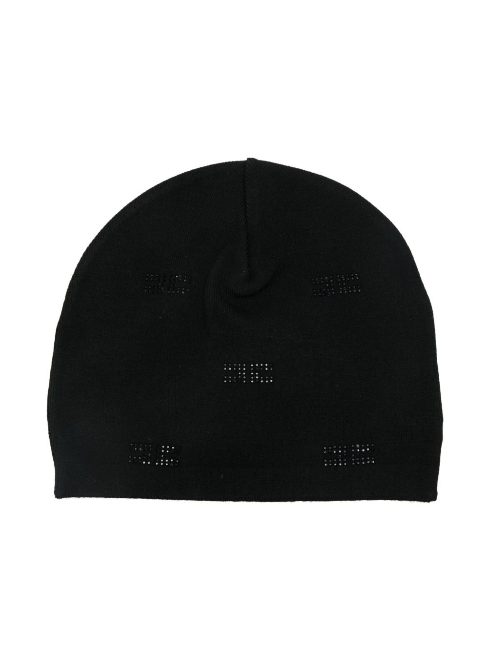 Cappello nero per bambina EFCP030CFL060 N000 Elisabetta Franchi Kids 