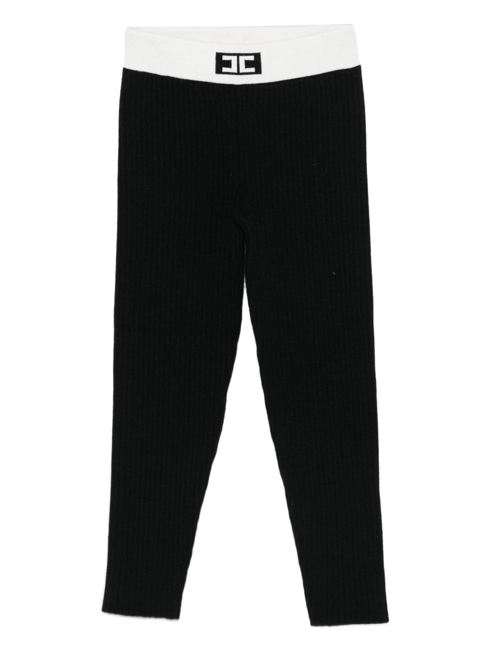 Leggins nere per bambina EFPA301CFL040 D748 Elisabetta Franchi Kids 