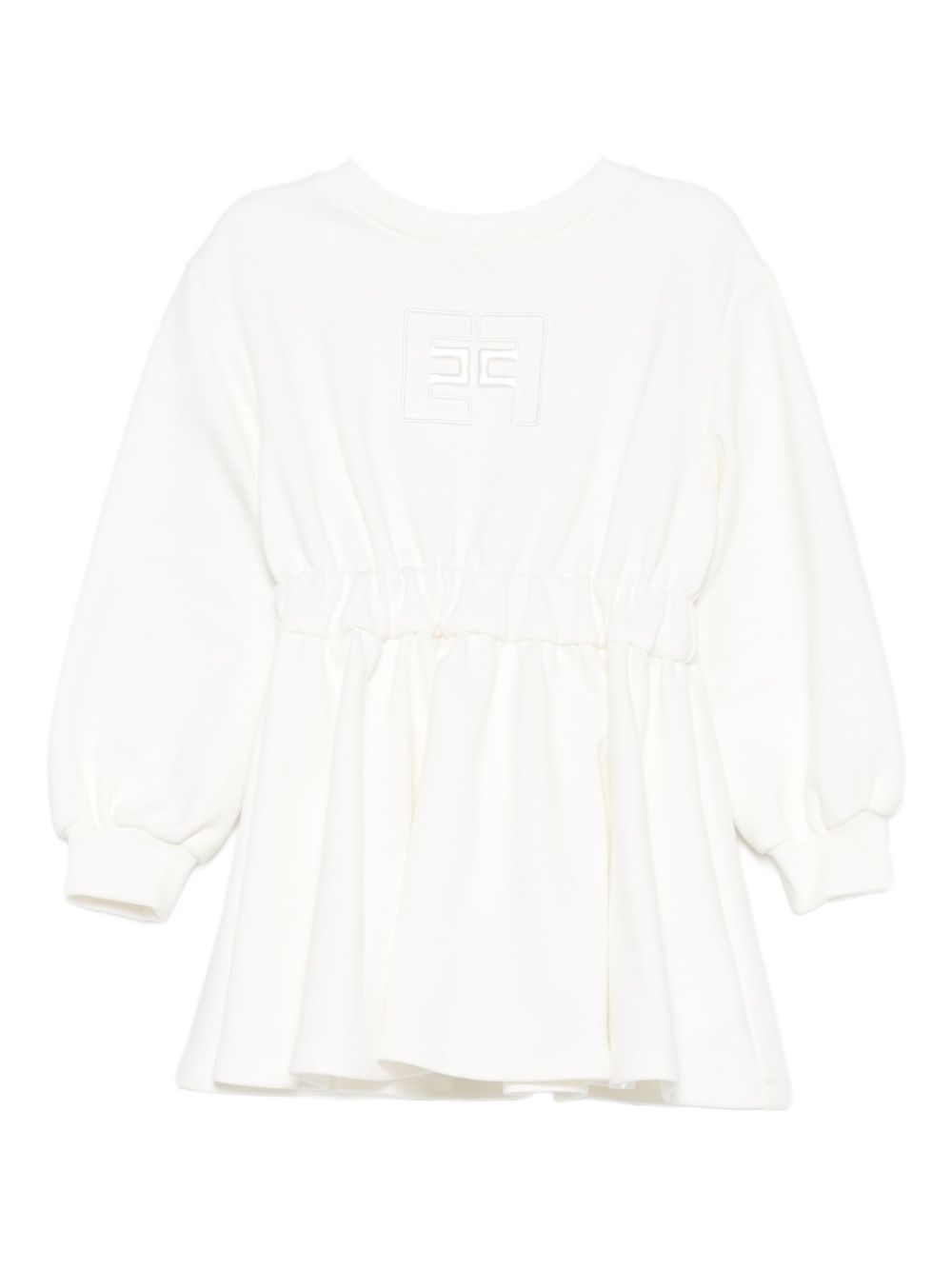 Abito avorio per neonata EGAB2210FF002 0004 Elisabetta Franchi Kids 