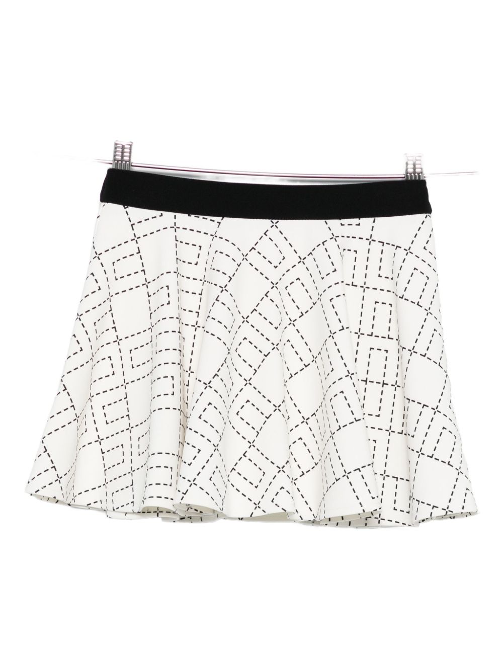 Gonna bianca per bambina EGGO0510GA023 D577 Elisabetta Franchi Kids 