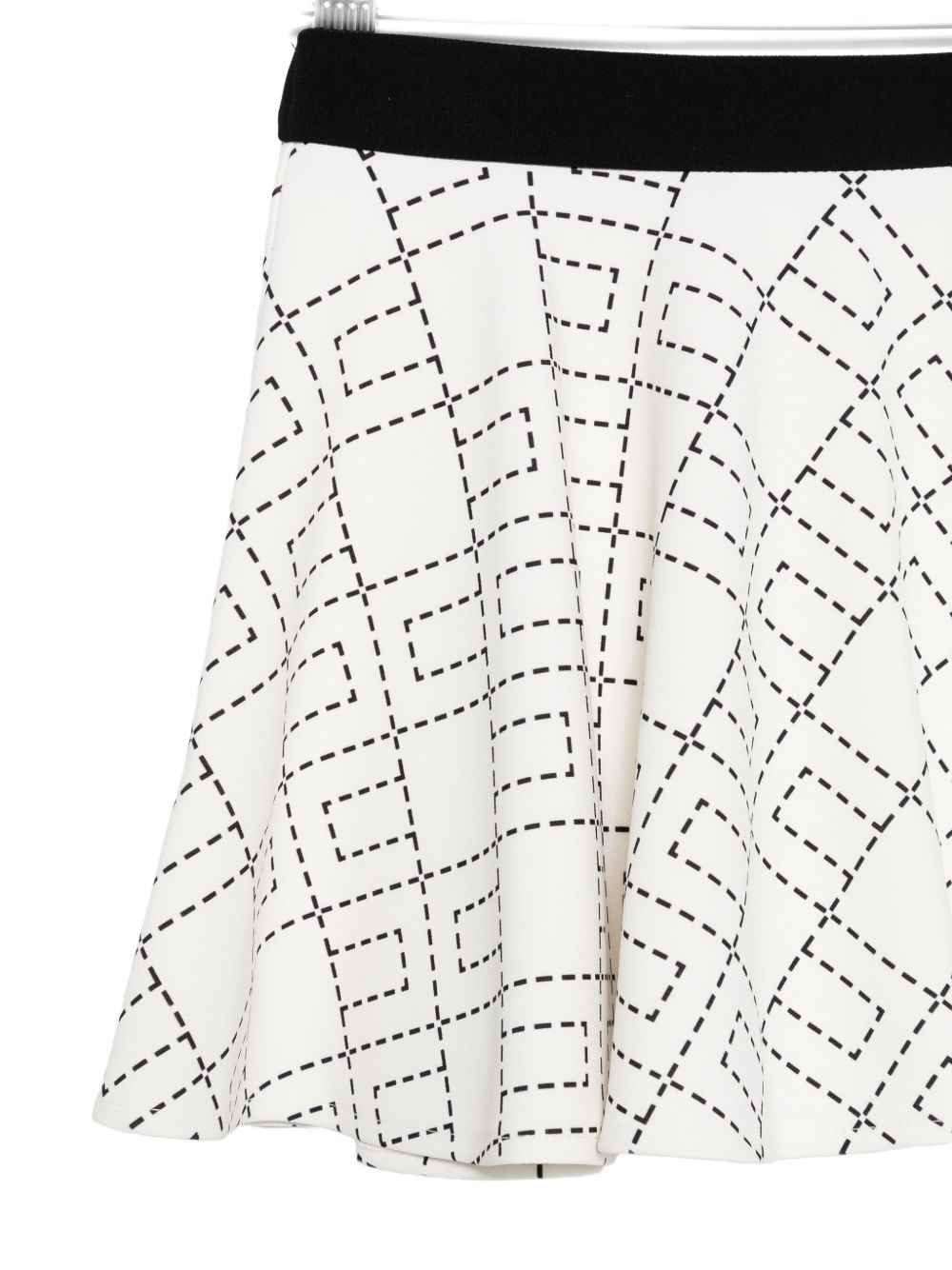 Gonna bianca per bambina EGGO0510GA023 D577 Elisabetta Franchi Kids 