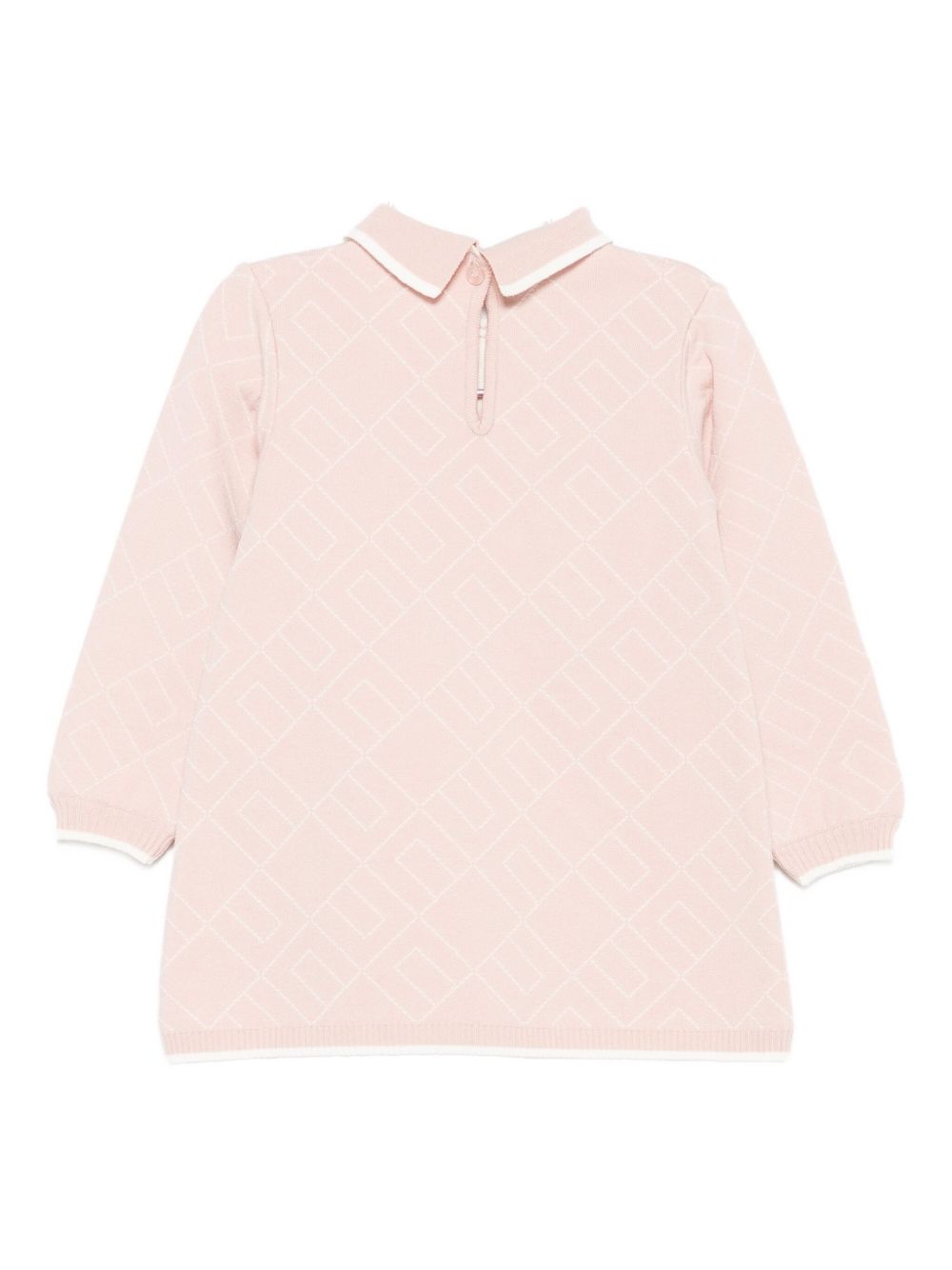 Abito rosa chiaro per neonata ENAB067CFL229 D770 Elisabetta Franchi Kids 