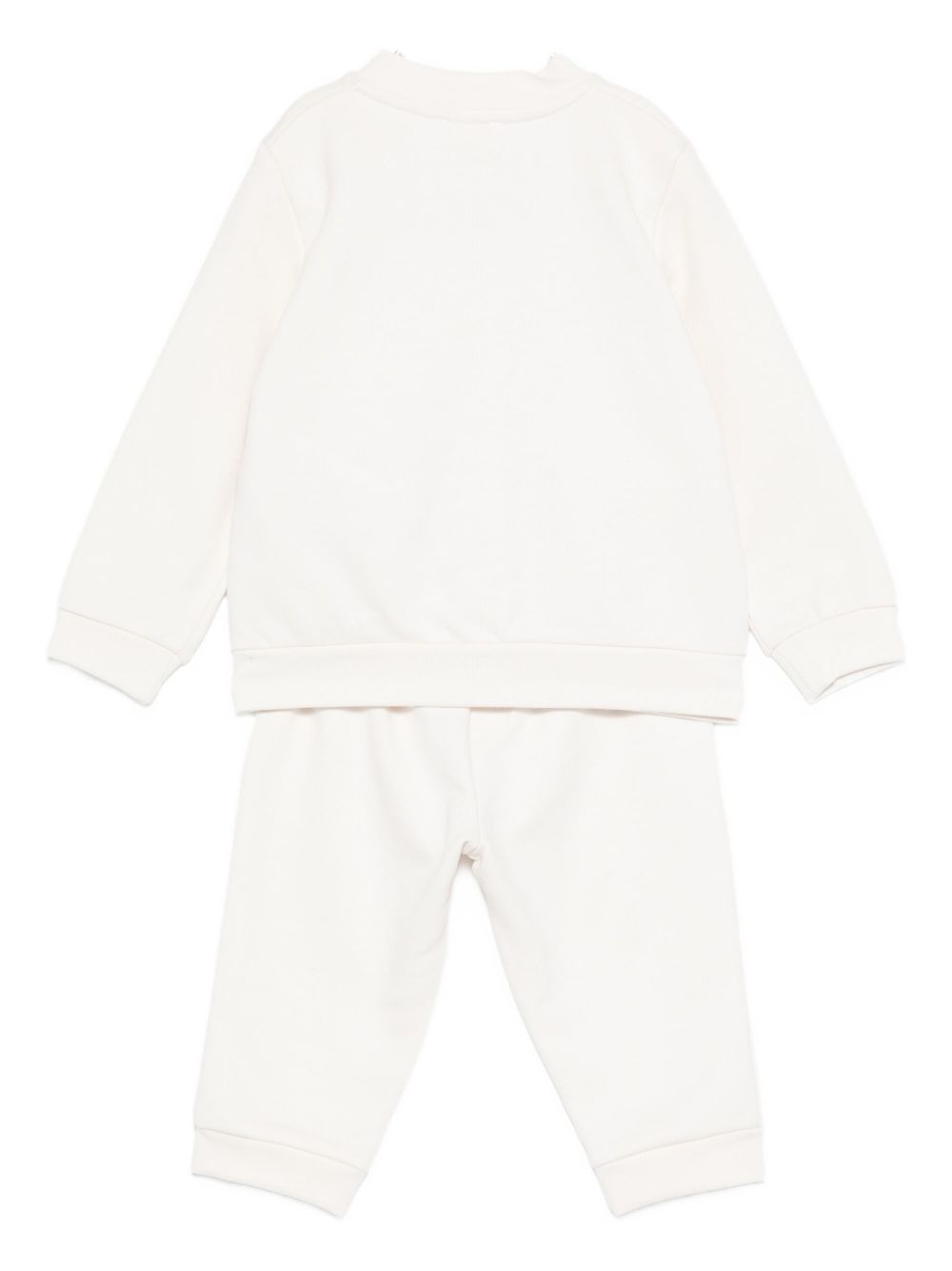 Completo bianco per neonata ENCD1090FF002 D759 Elisabetta Franchi Kids 