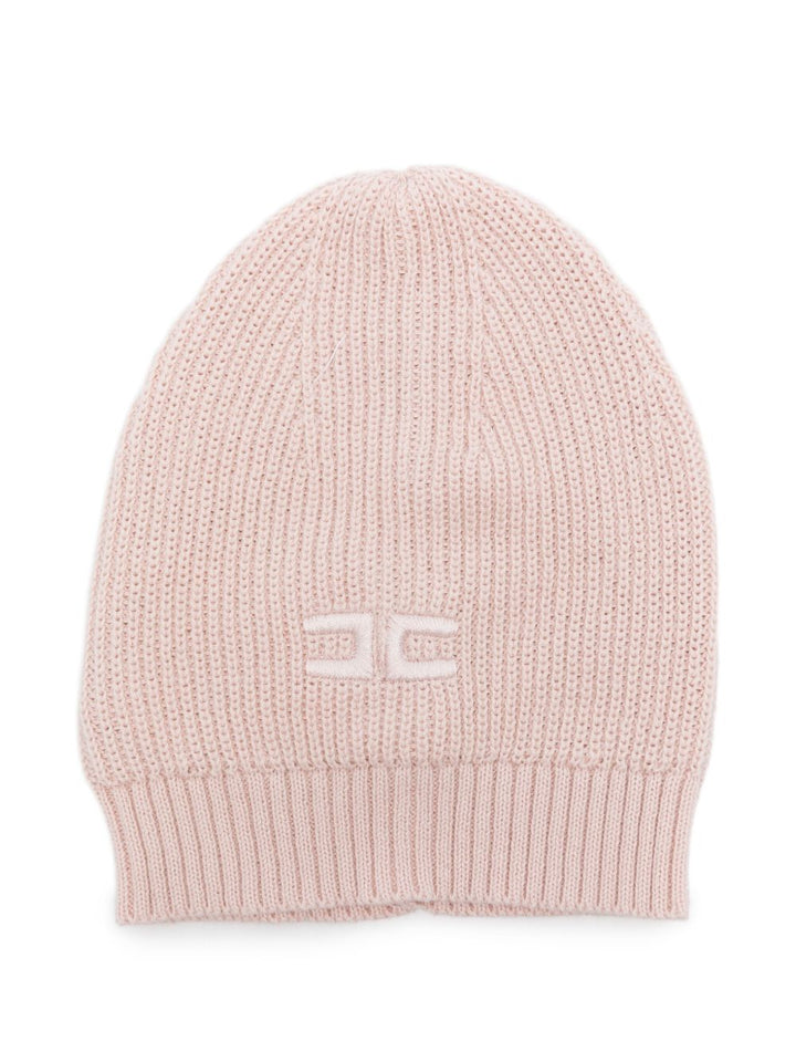 Cappello rosa per neonata ENCP071CFL061 C037 Elisabetta Franchi Kids 