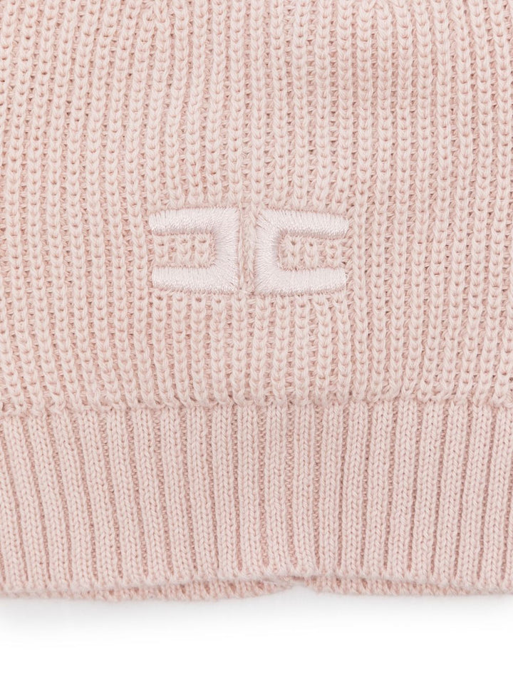 Cappello rosa per neonata ENCP071CFL061 C037 Elisabetta Franchi Kids 