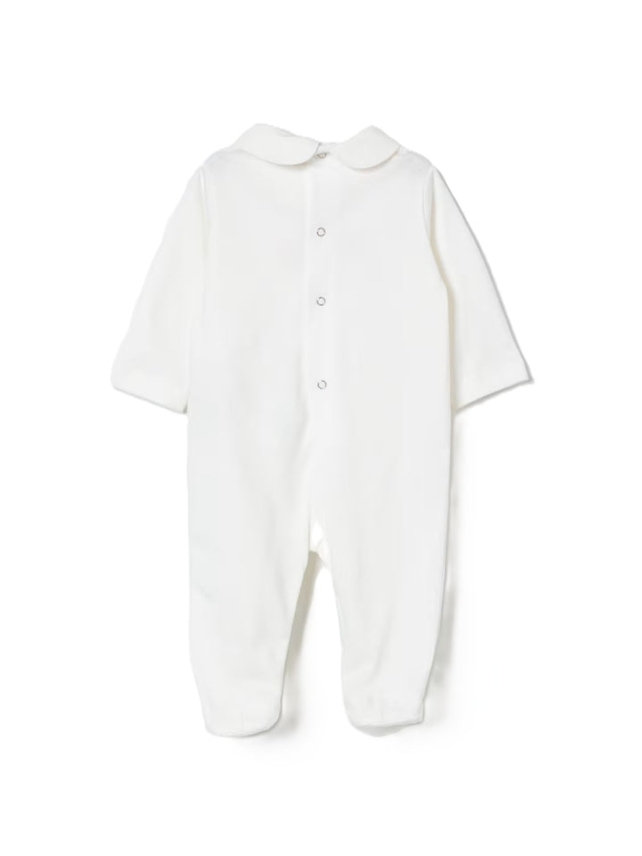 Tutina bianca per neonata ENTU1360JF054 0000 Elisabetta Franchi Kids 