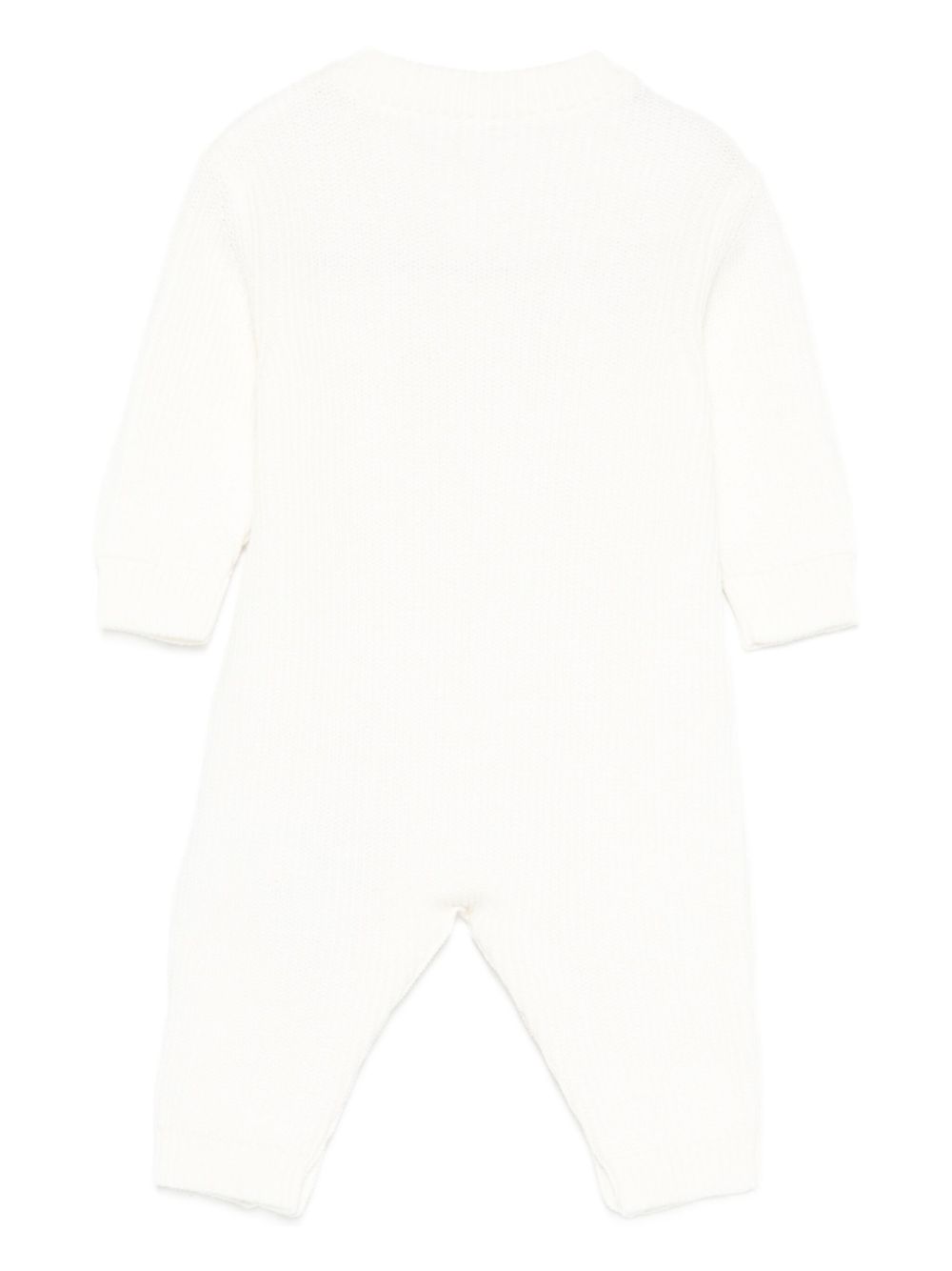 Tutina bianca per neonata ENTU137CFL061 0000 Elisabetta Franchi Kids 