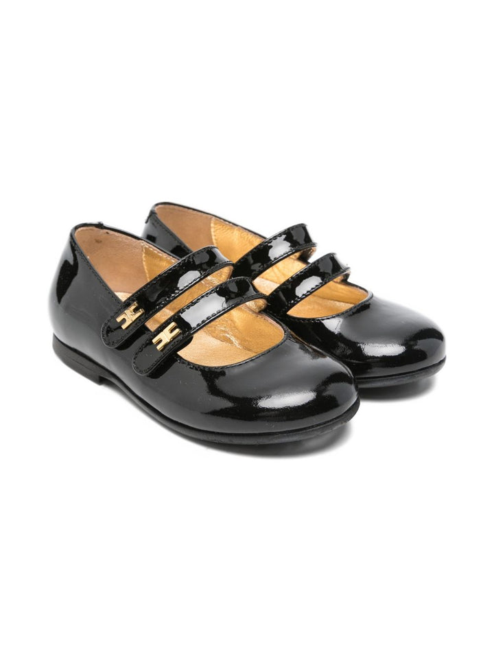 Sandali nere per neonata F1A3E03220286930 930 Elisabetta Franchi Kids 