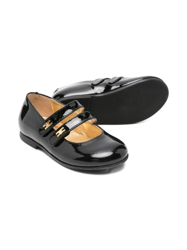 Sandali nere per neonata F1A3E03220286930 930 Elisabetta Franchi Kids 