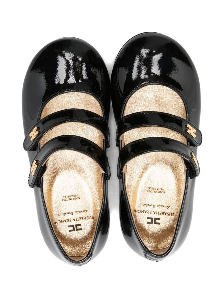 Sandali nere per neonata F1A3E03220286930 930 Elisabetta Franchi Kids 