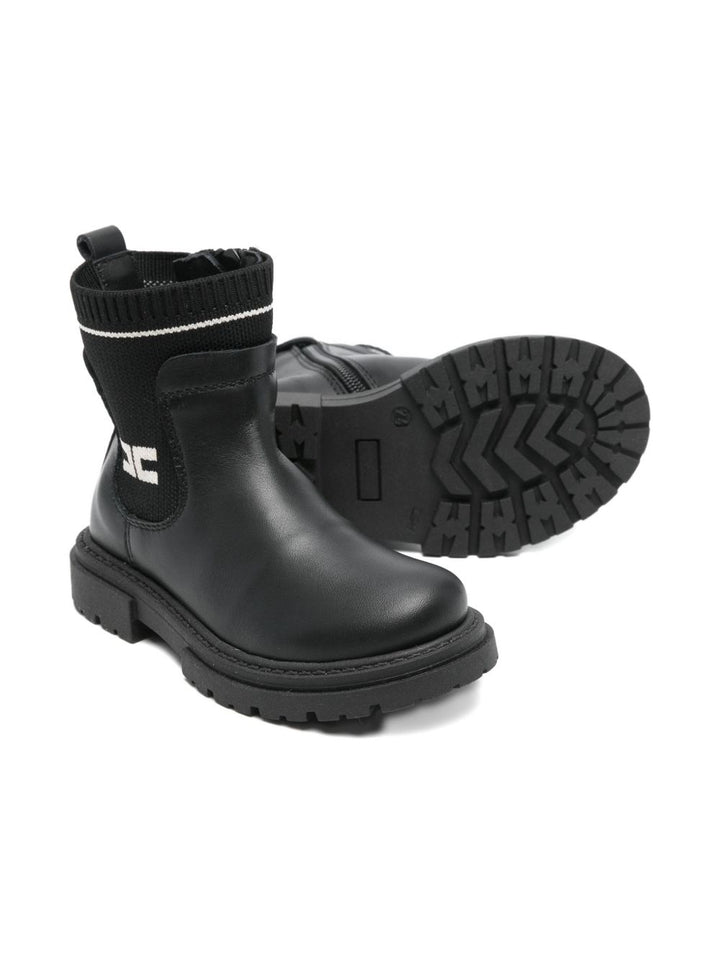 Stivale nero per bambina F1A5E03911316 930 Elisabetta Franchi Kids 