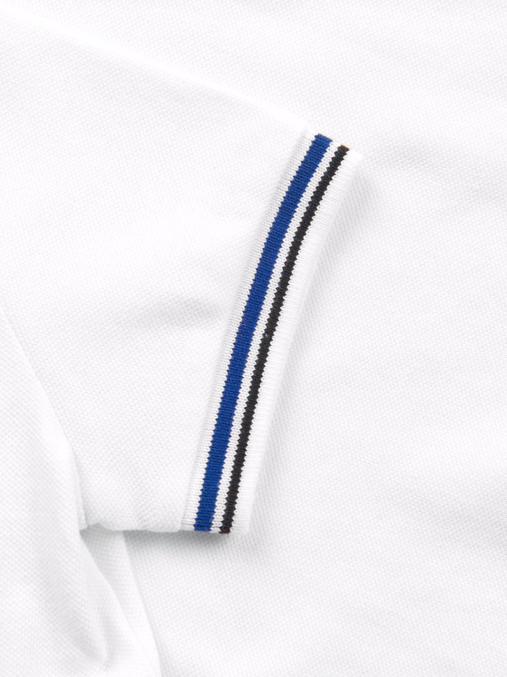 Polo bianca per neonato 8NHFB31JPTZ 0100 Emporio Armani Kids 