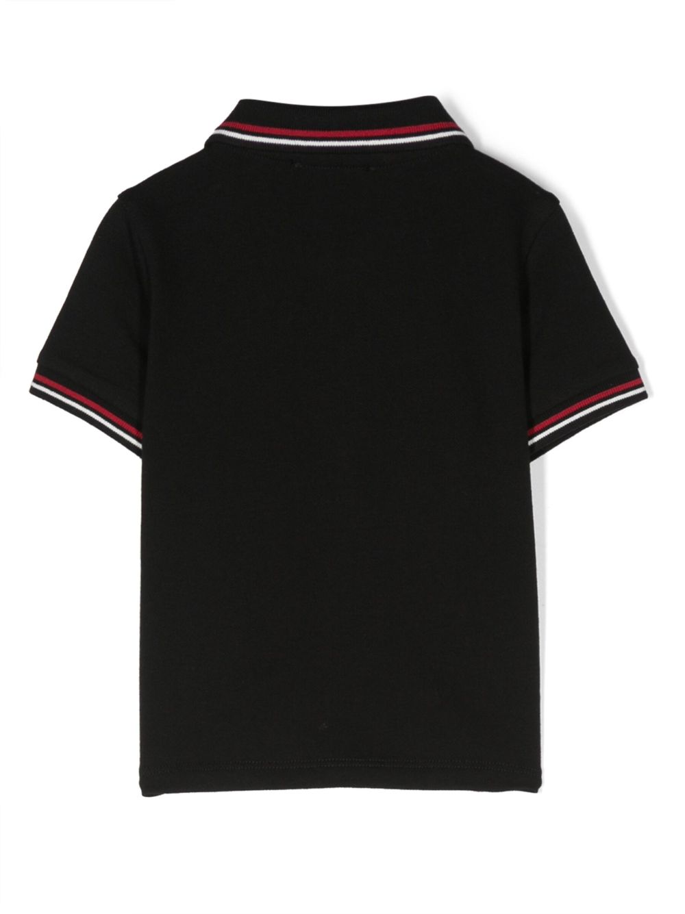 Polo nero per neonato 8NHFB31JPTZ 0999 Emporio Armani Kids 