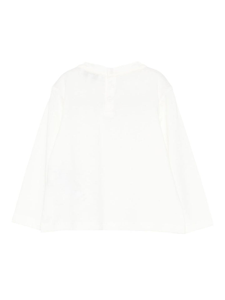 T-shirt bianca per neonato EB000418AF15013 M0134 Emporio Armani Kids 