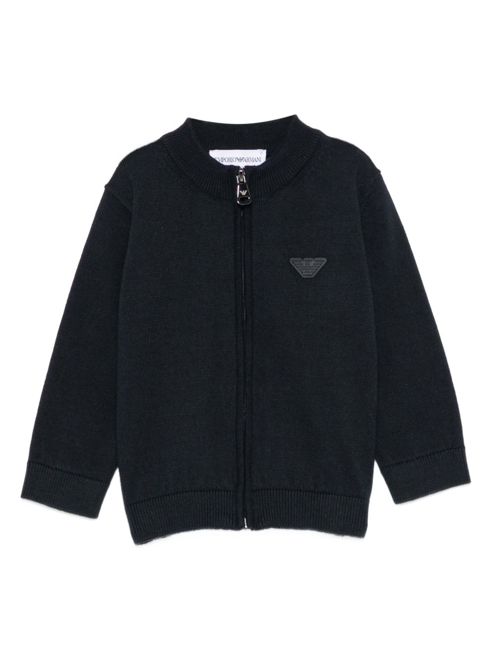 Cardigan blu navy per neonato EB000447AF15211 UB118 Emporio Armani Kids 