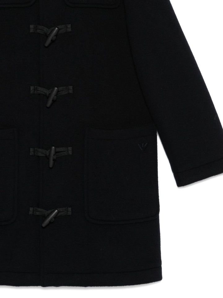 Cappotto nero per bambino EB000493AF16038 UB118 Emporio Armani Kids 