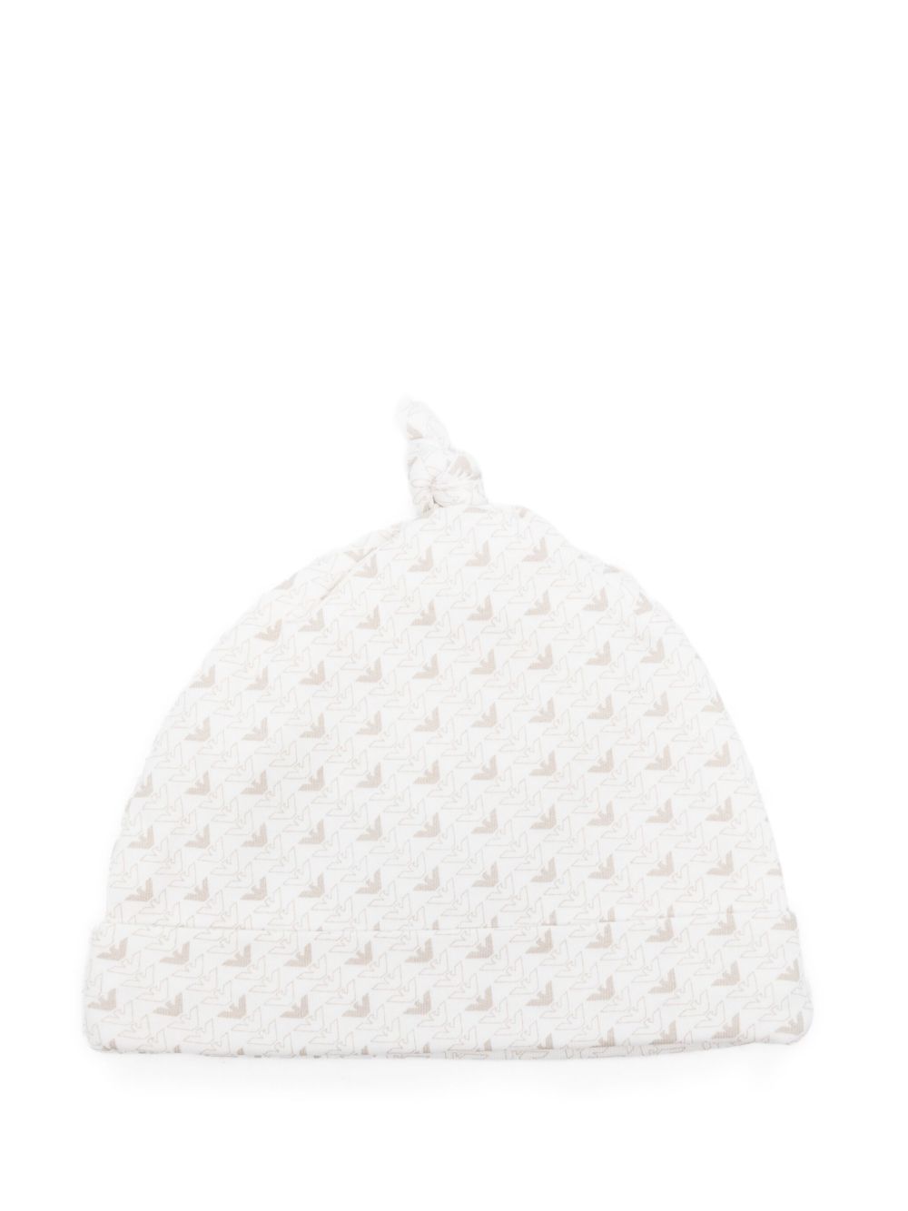 Cappello bianco per neonato EY000005AF10913 F1014 Emporio Armani Kids 
