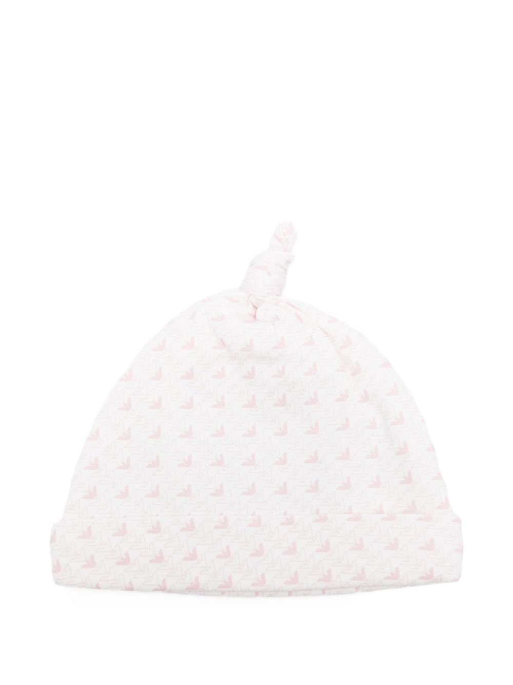 Cappello bianco per neonata EY000005AF10913 F4012 Emporio Armani Kids 