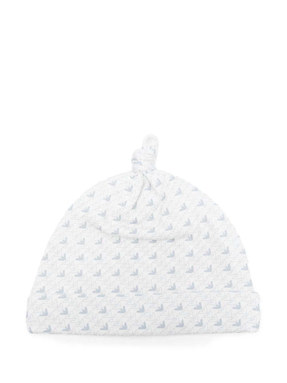 Cappello bianco per neonato EY000005AF10913 FB054 Emporio Armani Kids 