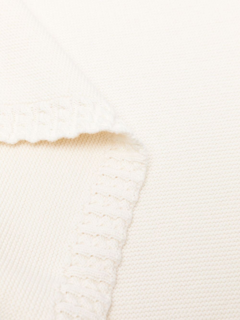 Coperta bianca per neonato EY000148AF18948 U0007 Emporio Armani Kids 