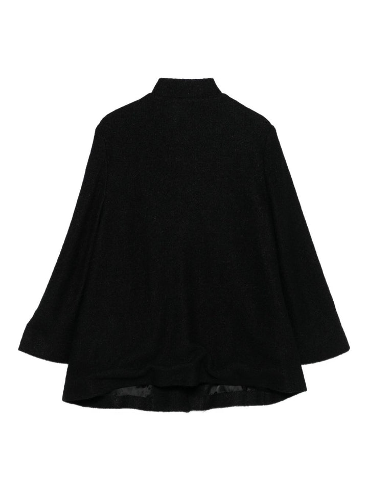 Cappotto nero per bambina FX2B97E0223 930 Fay Kids 