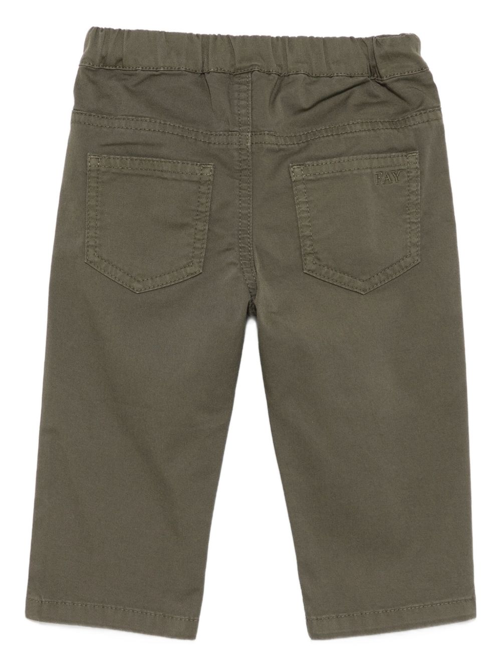 Pantalone verde oliva per neonato FX6510G0077 799 Fay Kids 