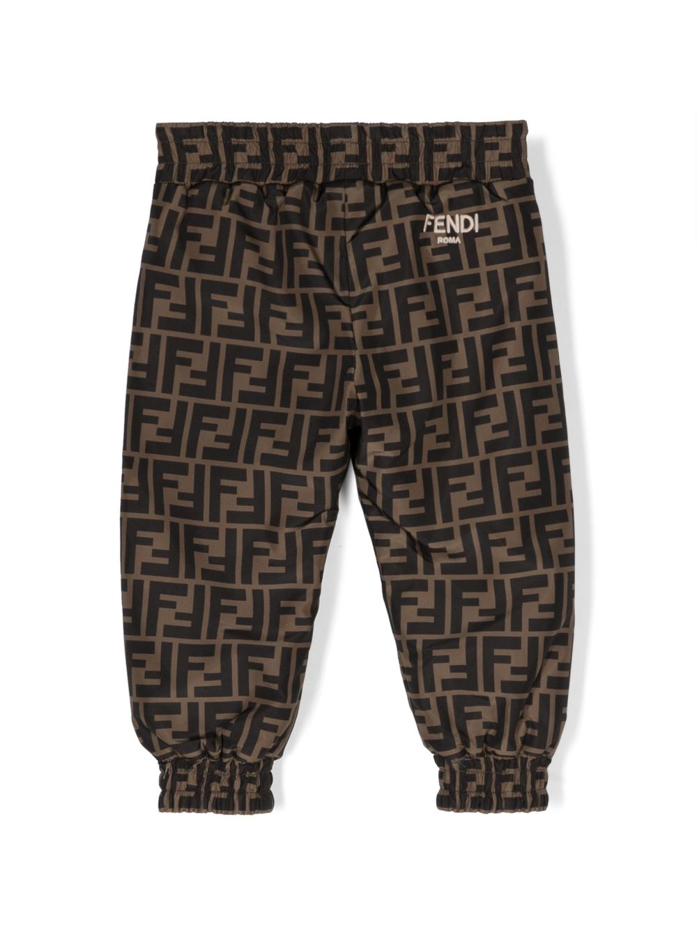 Pantalone marrone per neonato BUF071AMJJ F19J5 Fendi Kids 