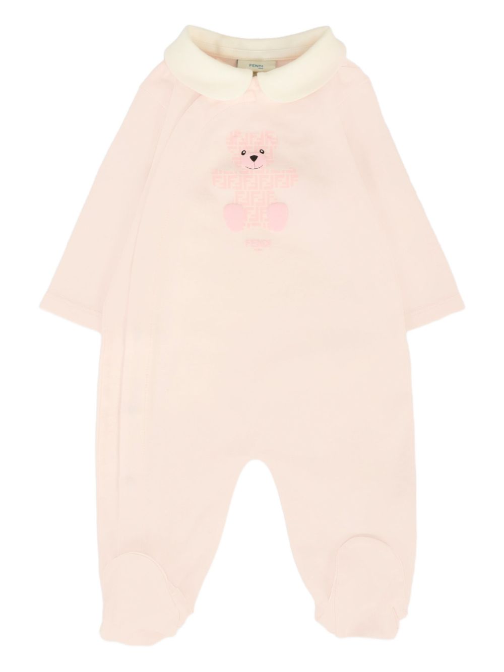 Tutina rosa per neonata BUK141ST8 F0C11 Fendi Kids 