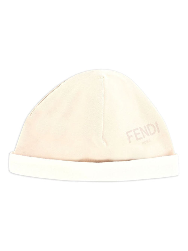Tutina beige per neonato BUK141ST8 F19J5 Fendi Kids 