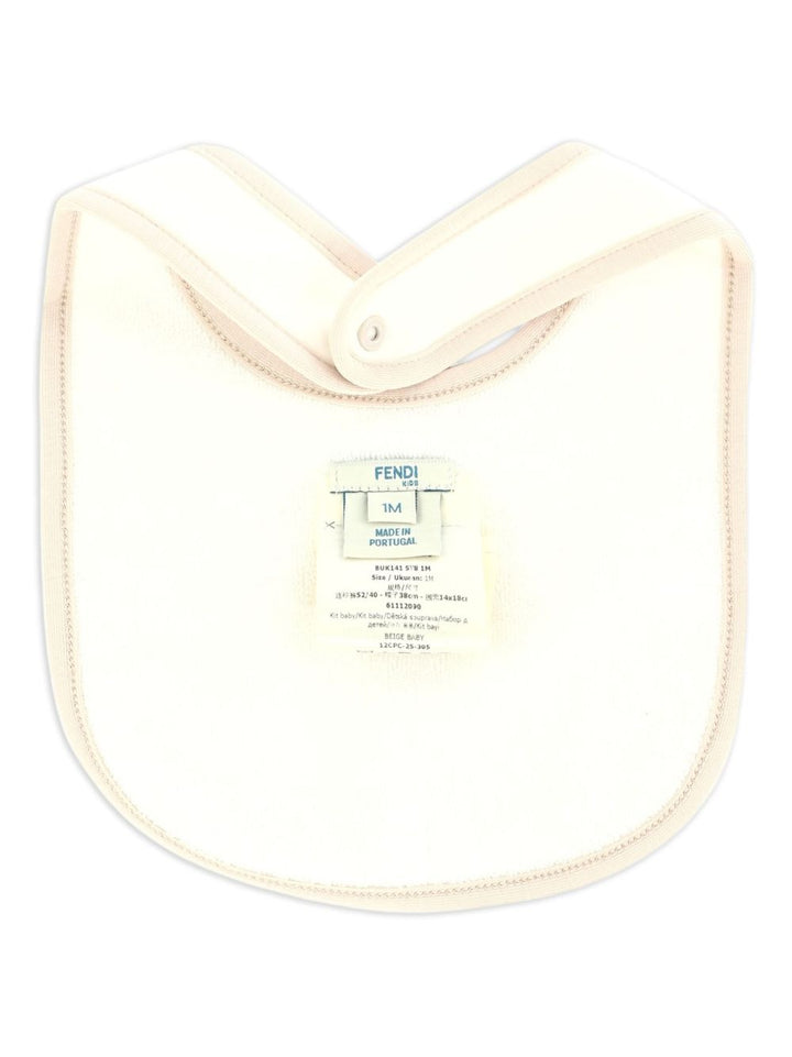 Tutina beige per neonato BUK141ST8 F19J5 Fendi Kids 